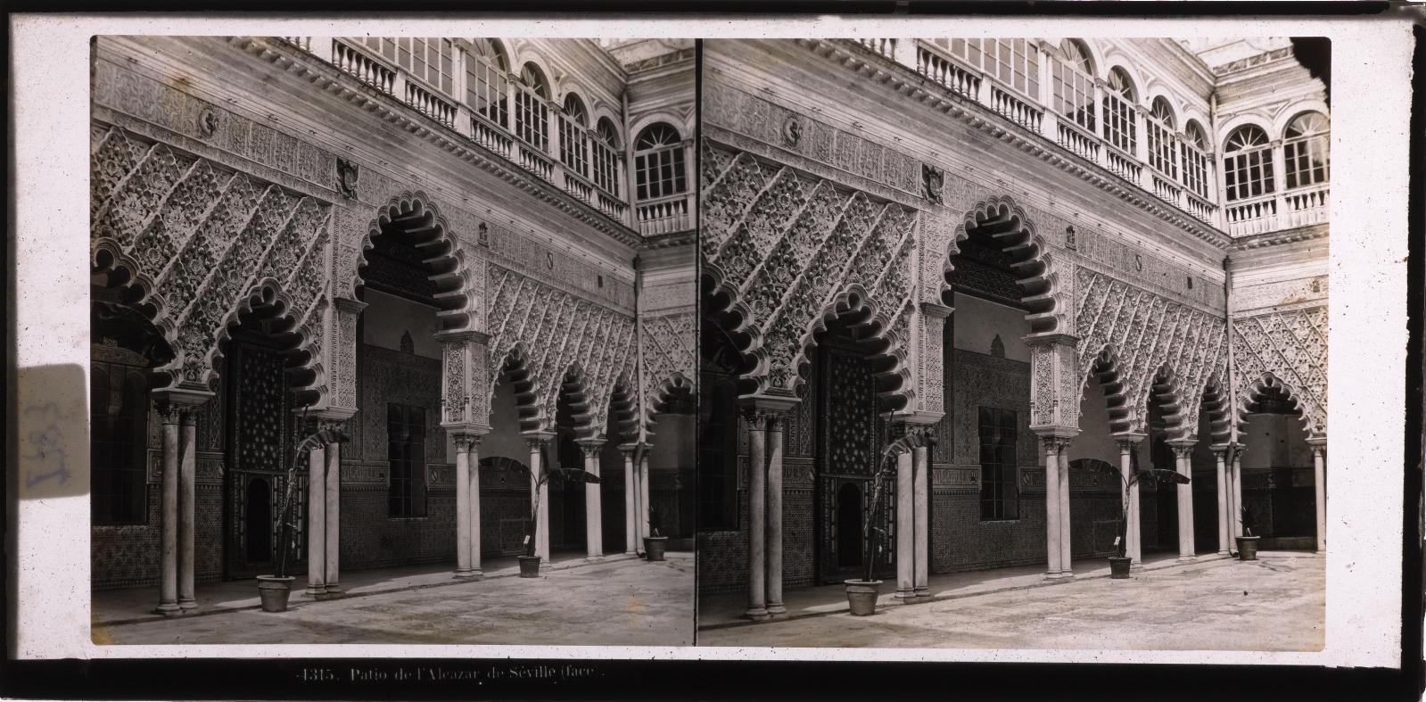 Desconegut, 4315 Patio del Alcazar de Seville (face)