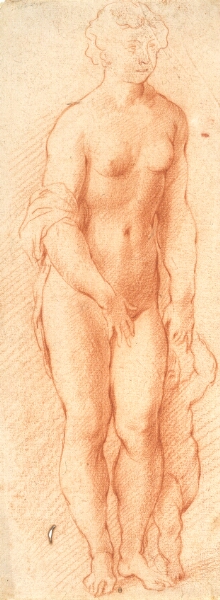 Willem Panneels, Venus og Amor. Georg Petels skulpturgruppe set drejet halvt mod højre