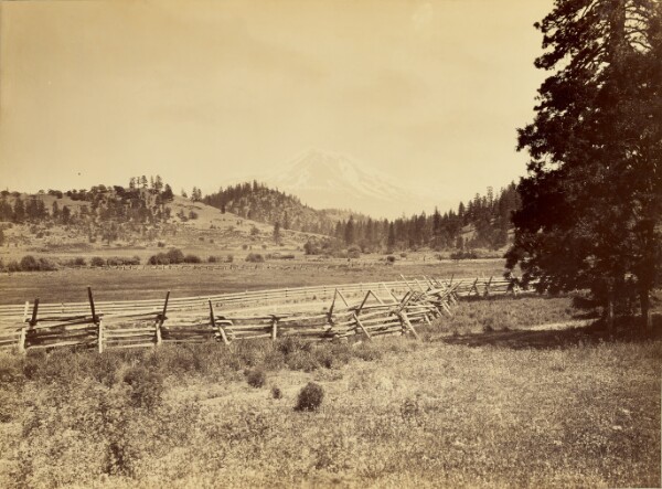 Carleton Watkins, [View of Mt. Shasta]