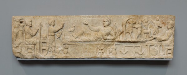 Unknown, Front Panel from a Sarcophagus