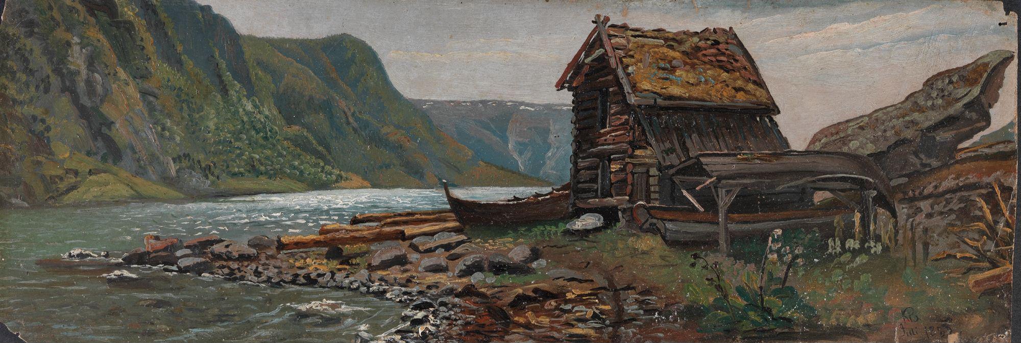 Knud Baade, Landscape from Sogn