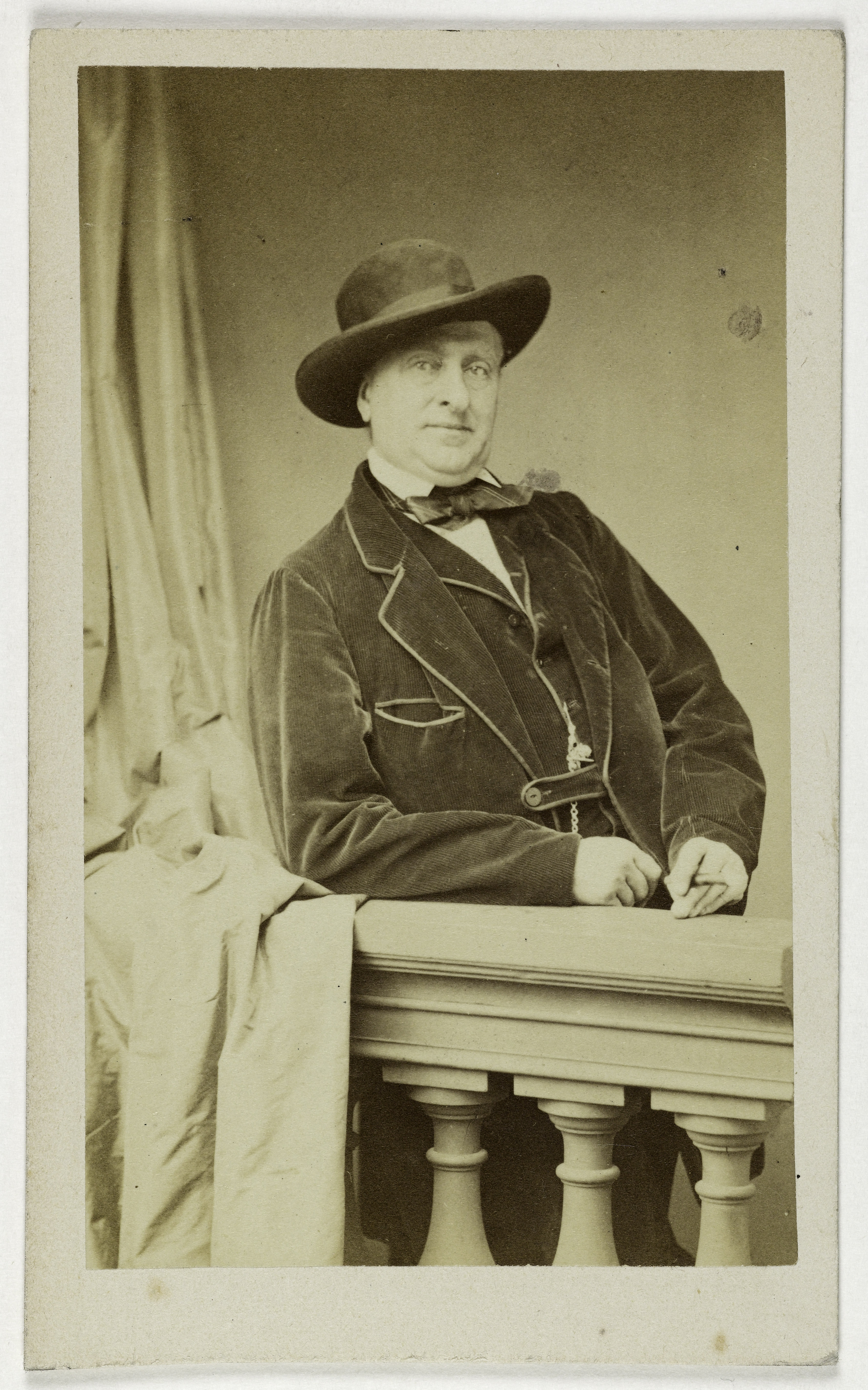 Ulric Grob, Portrait de Hyacinthe, (Louis Hyacinthe Duflost, dit), (1814-1887), acteur