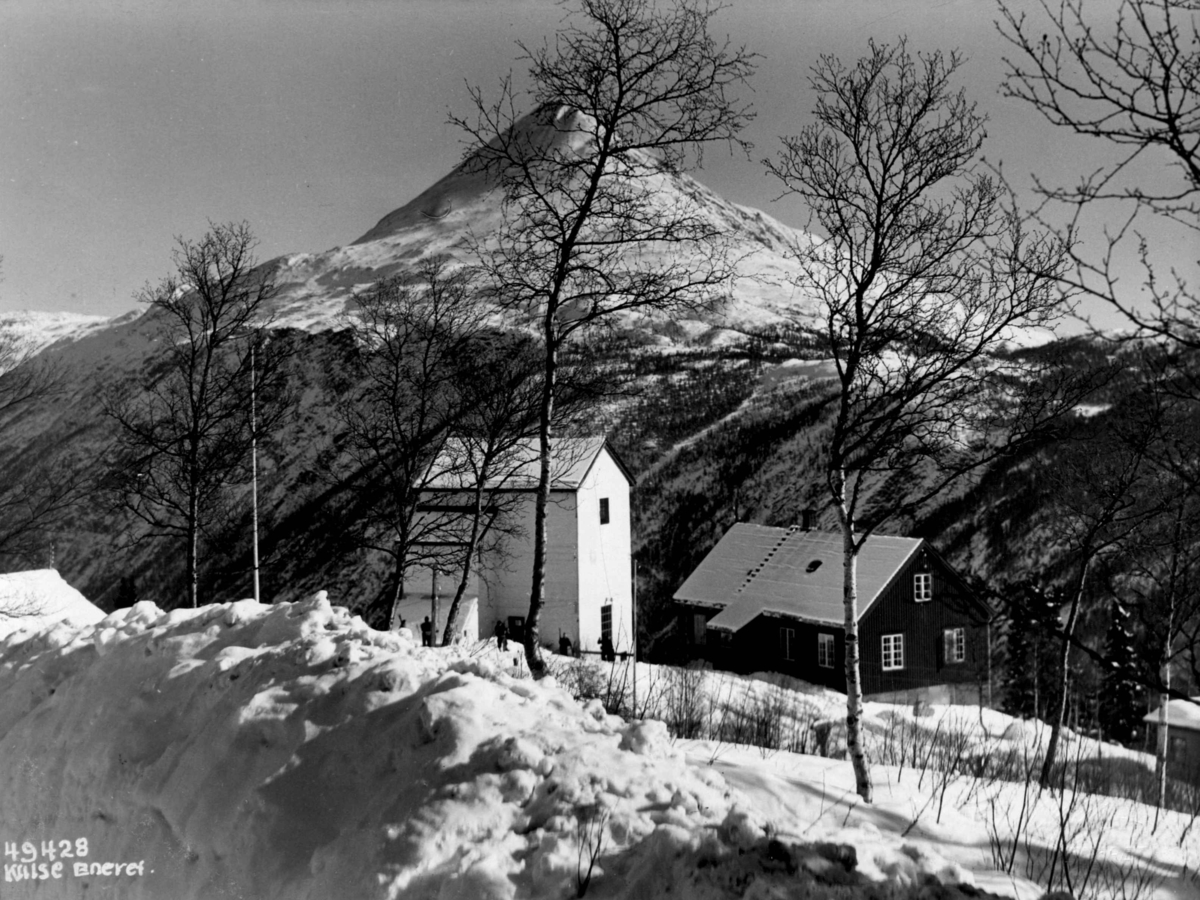 Anders Beer Wilse, Samferdsel, tuabanestasjon, Gaustatoppen, Gvepseborg.
