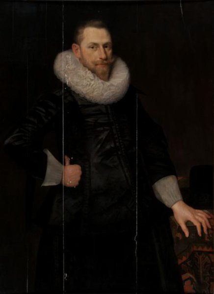 Cornelis van der Voort, Portrait of Dirck Corver (1587-1633)