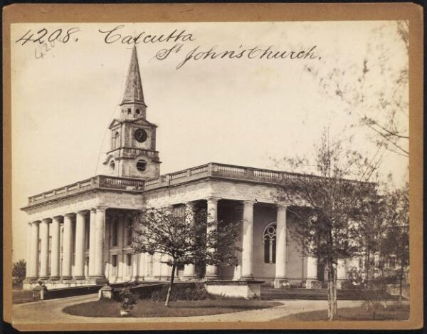 Francis Frith, Calcutta.  St. John's Church