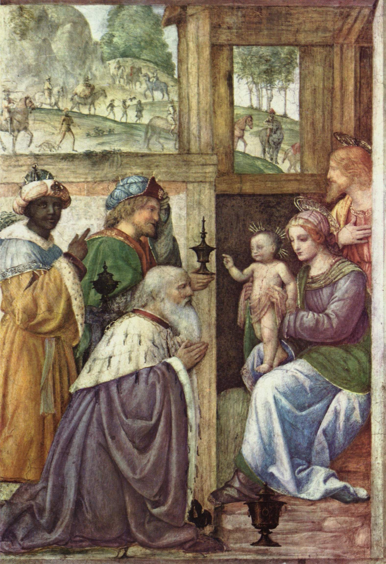 Bernardino Luini, Adoration of the Magi