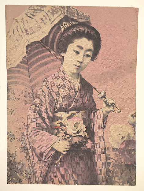 Unidentified artist, Girl Carrying a Parasol