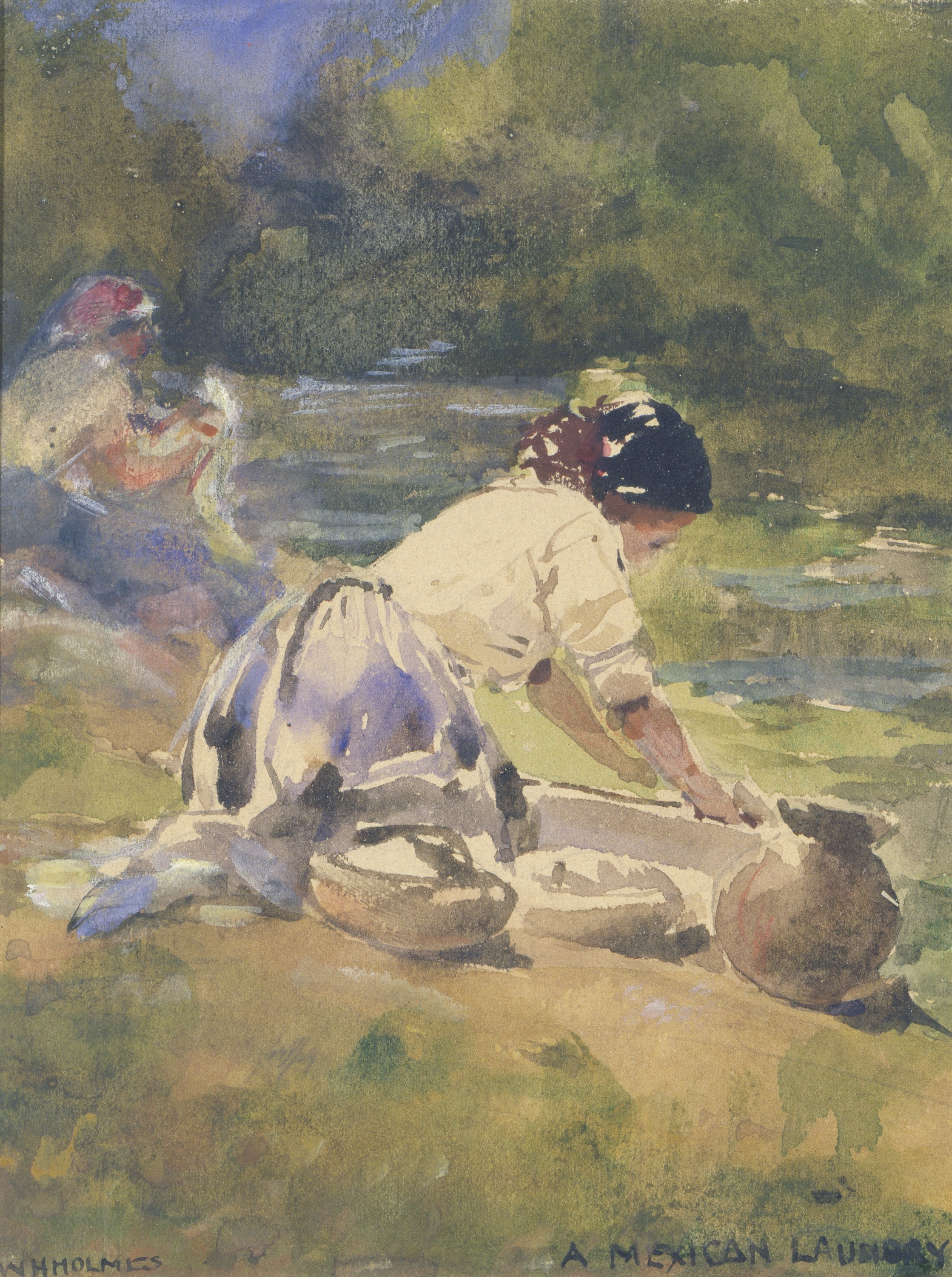 William Henry Holmes, A Mexican Laundry