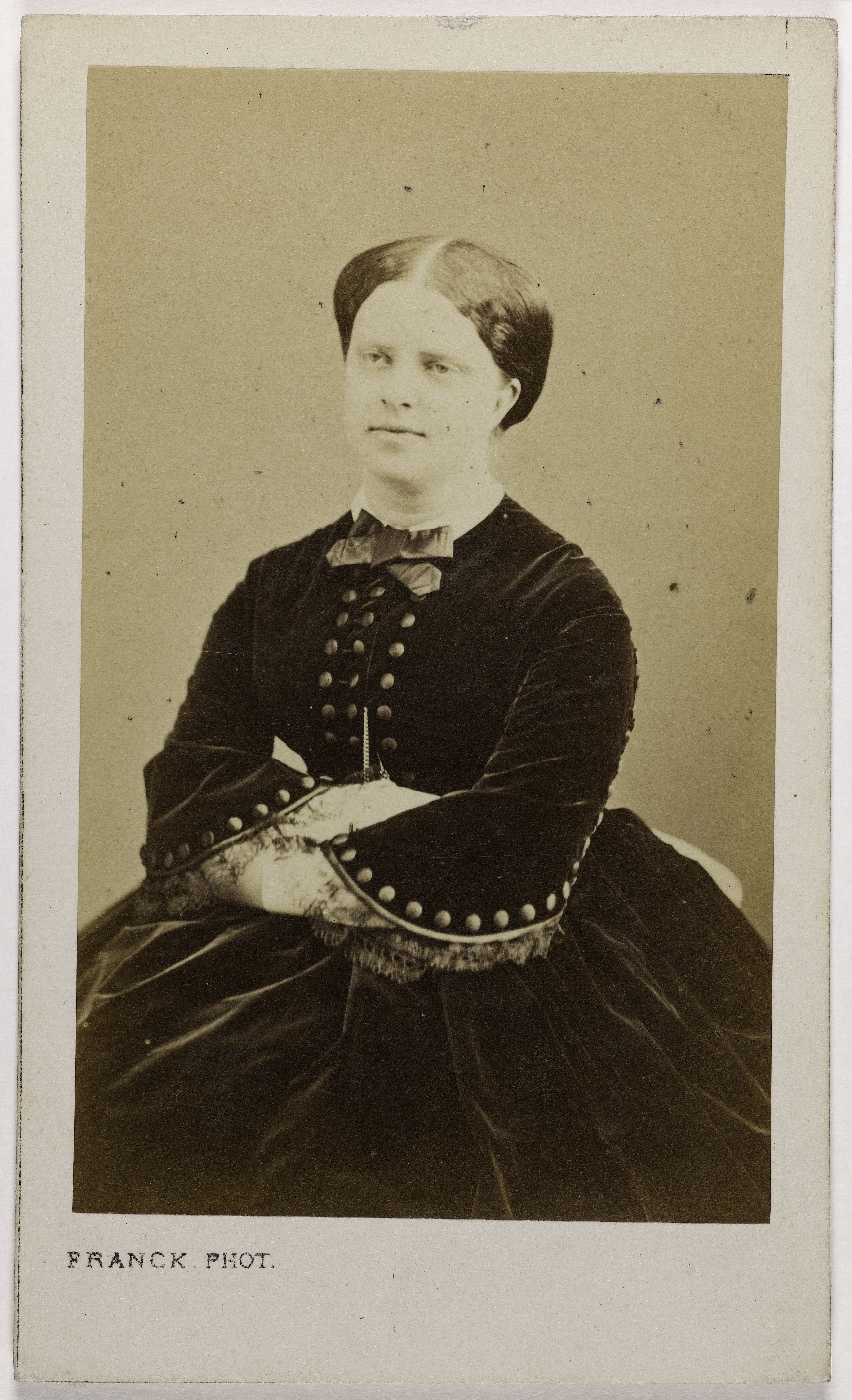 Franck, Portrait de la Princesse de Bonaparte (née Clothilde de Savoie) (1843-1911), (femme du Prince Napoléon)