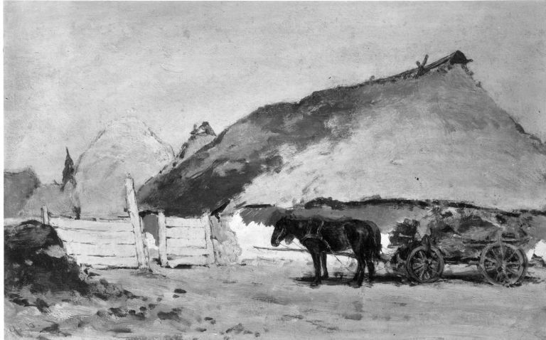August von Pettenkofen, Der Szolnoker Tretplatz