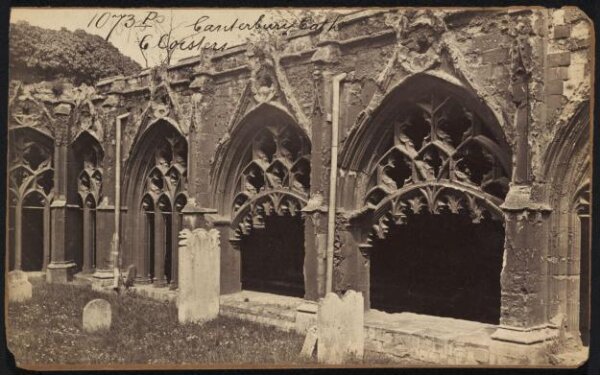 Francis Frith, Canterbury Cath.  Cloisters