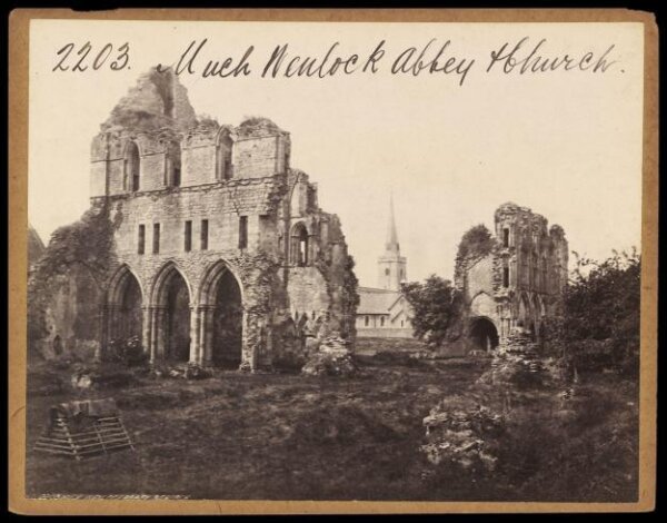 Francis Frith, Much Wenlock Abbey & Church