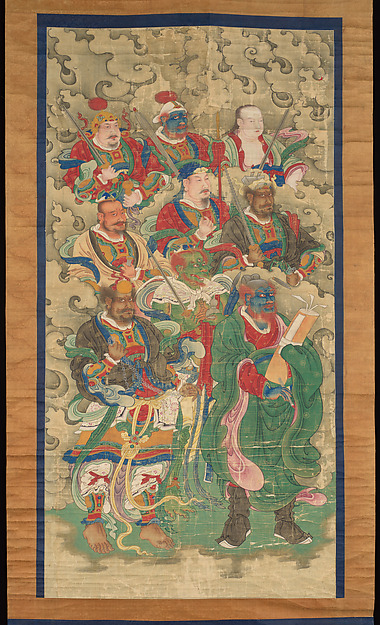 Unidentified artist, Nine Guardian Kings