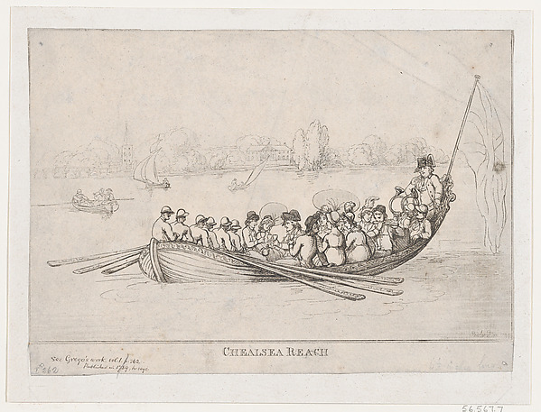 Thomas Rowlandson, Chelsea Reach