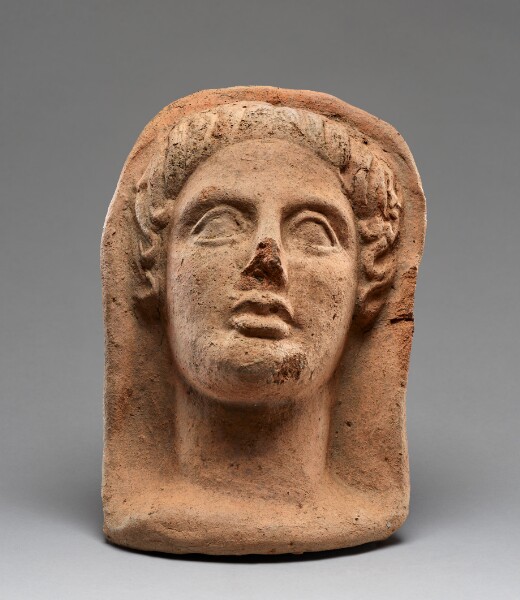 Unknown, Head of a Votive Statue of a Youth
