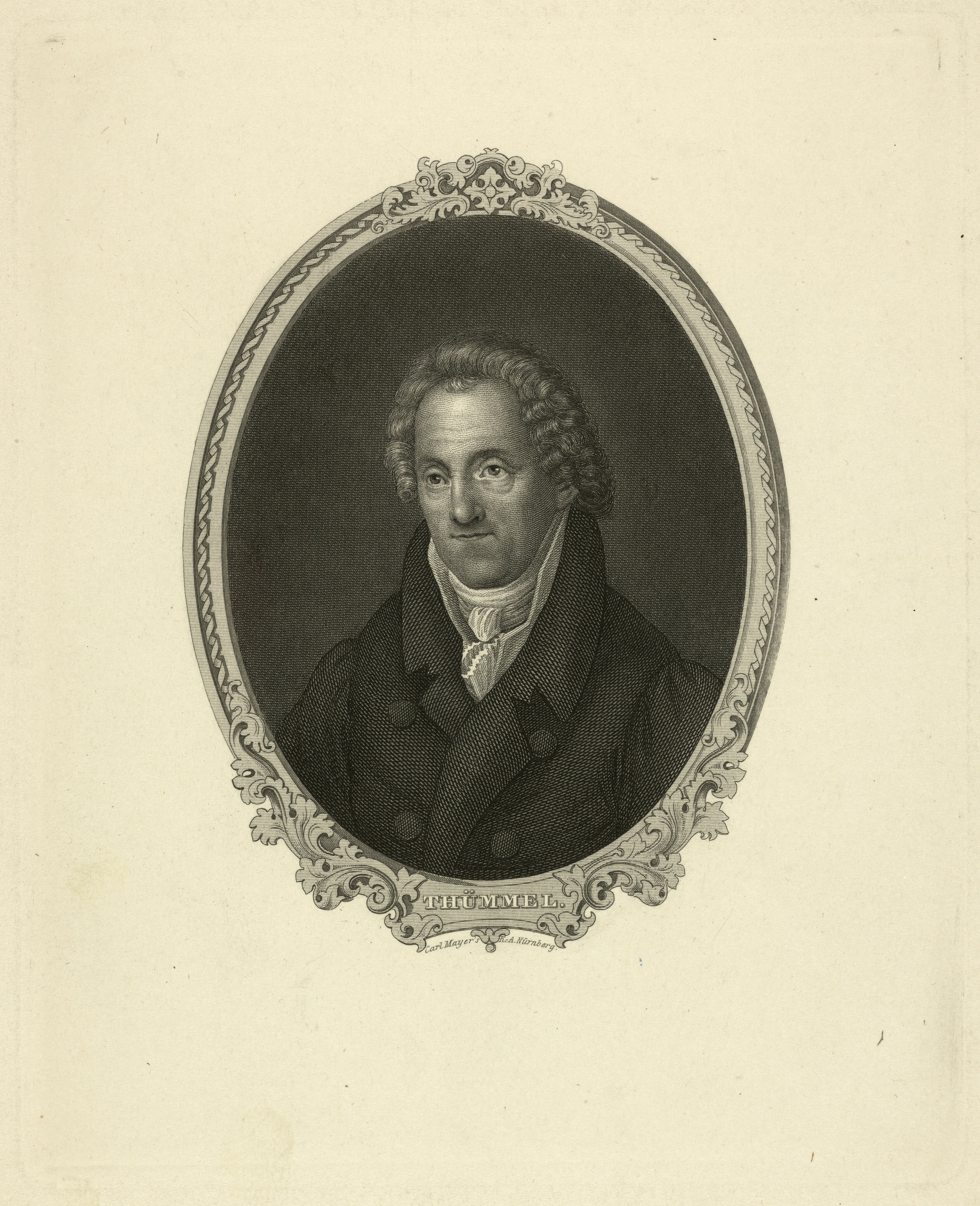 Louise Seidler, Porträt Moritz August von Thümmel