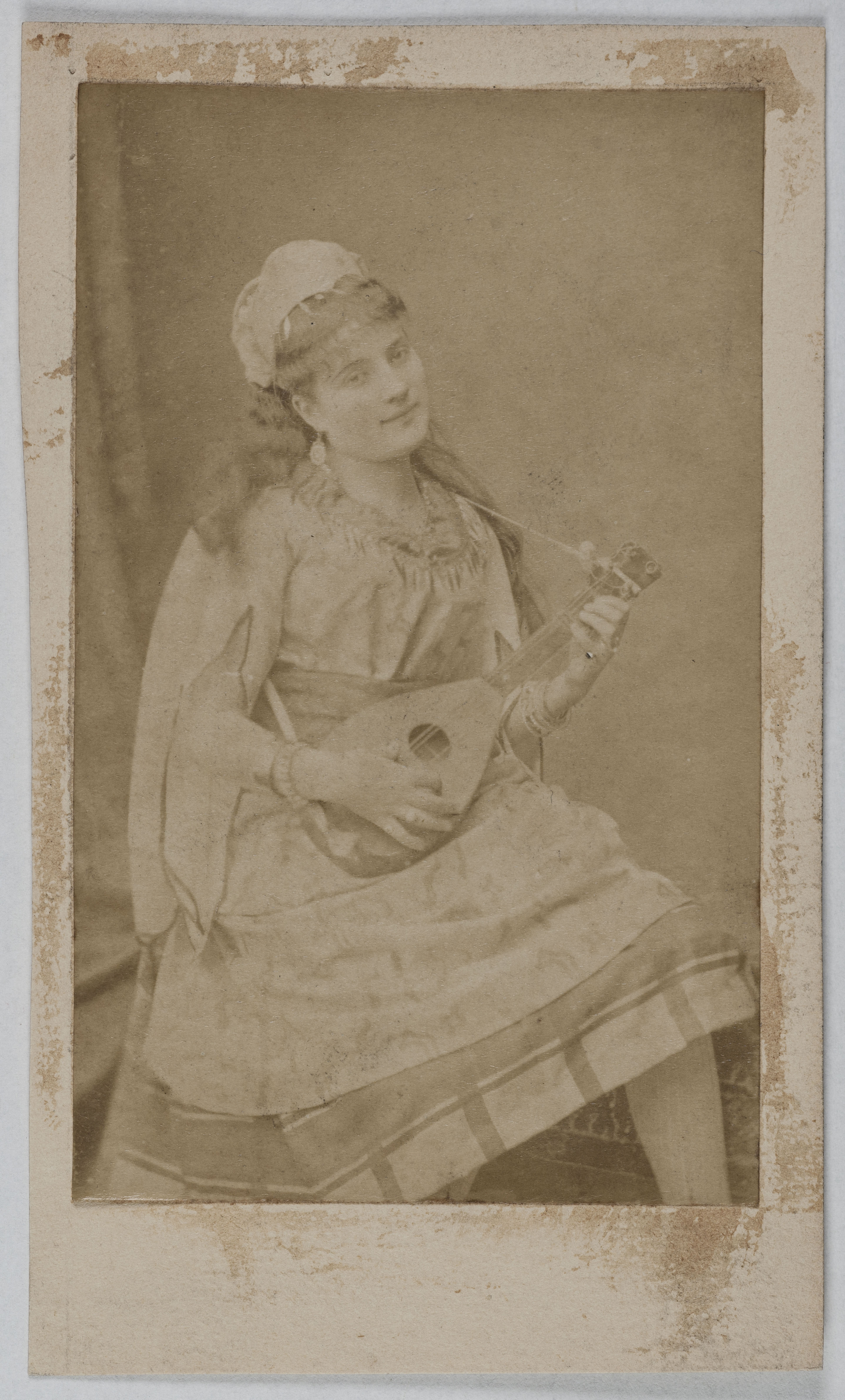 Anonyme, Portrait de Mme Esquirol, (actrice)