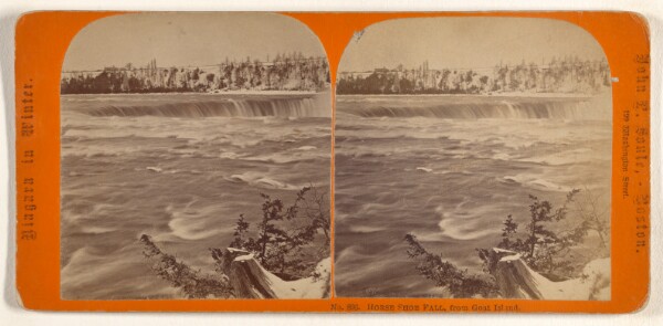 John P. Soule, Horse Shoe Fall, from Goat Island.