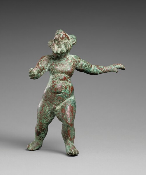 Unknown, Statuette of a Comic Male Figure