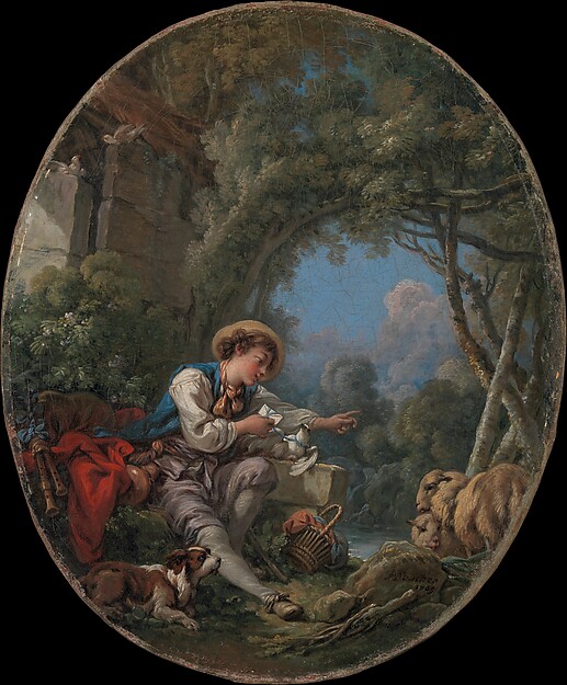 François Boucher, The Dispatch of the Messenger