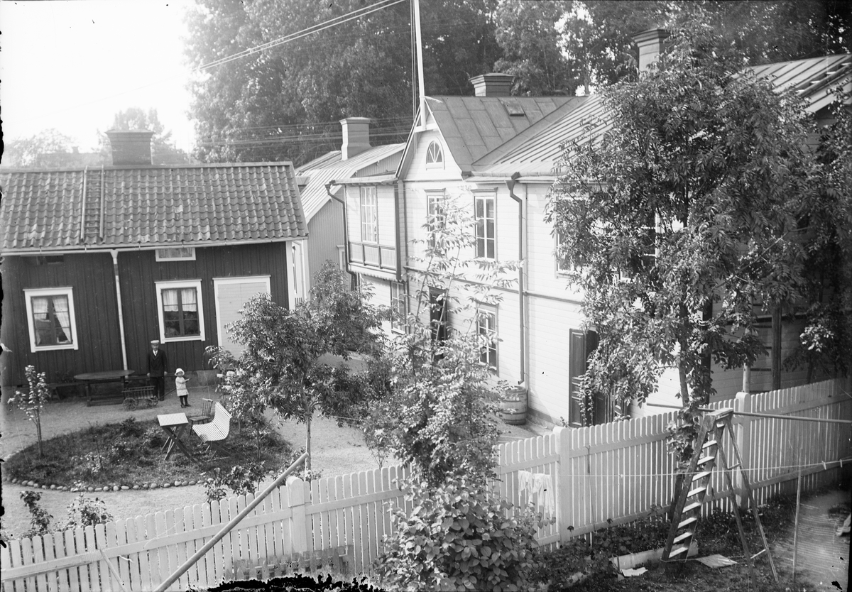 Skötsner-Edhlund, Handlare Almgrens gård, Östhammar, Uppland 1910-tal
