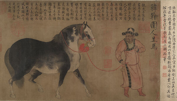 Unidentified artist, Horse and groom