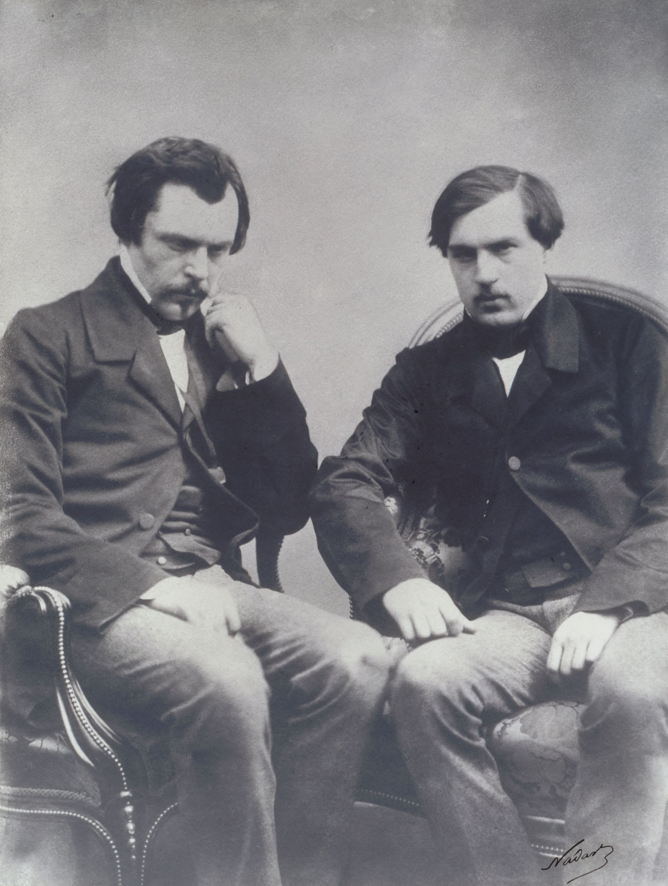 Atelier Nadar, Portrait des Frères Goncourt