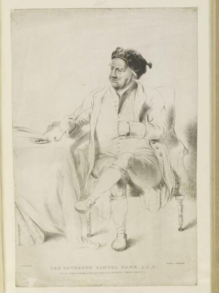 Unknown, Rev. Samuel Parr