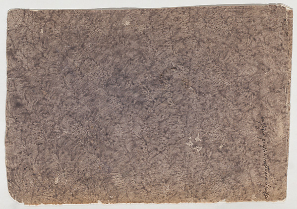 Anonymous, Gray paste paper
