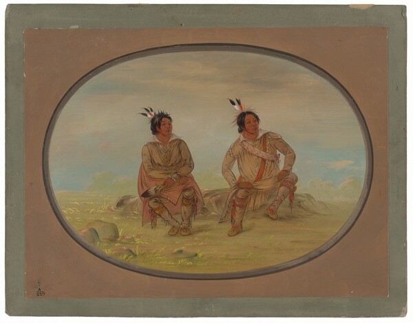George Catlin, Two Choctaw Indians