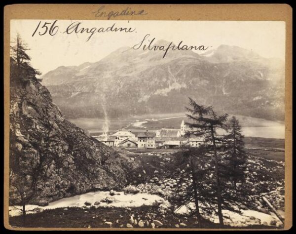 Francis Frith, Engadine.  Silvaplana