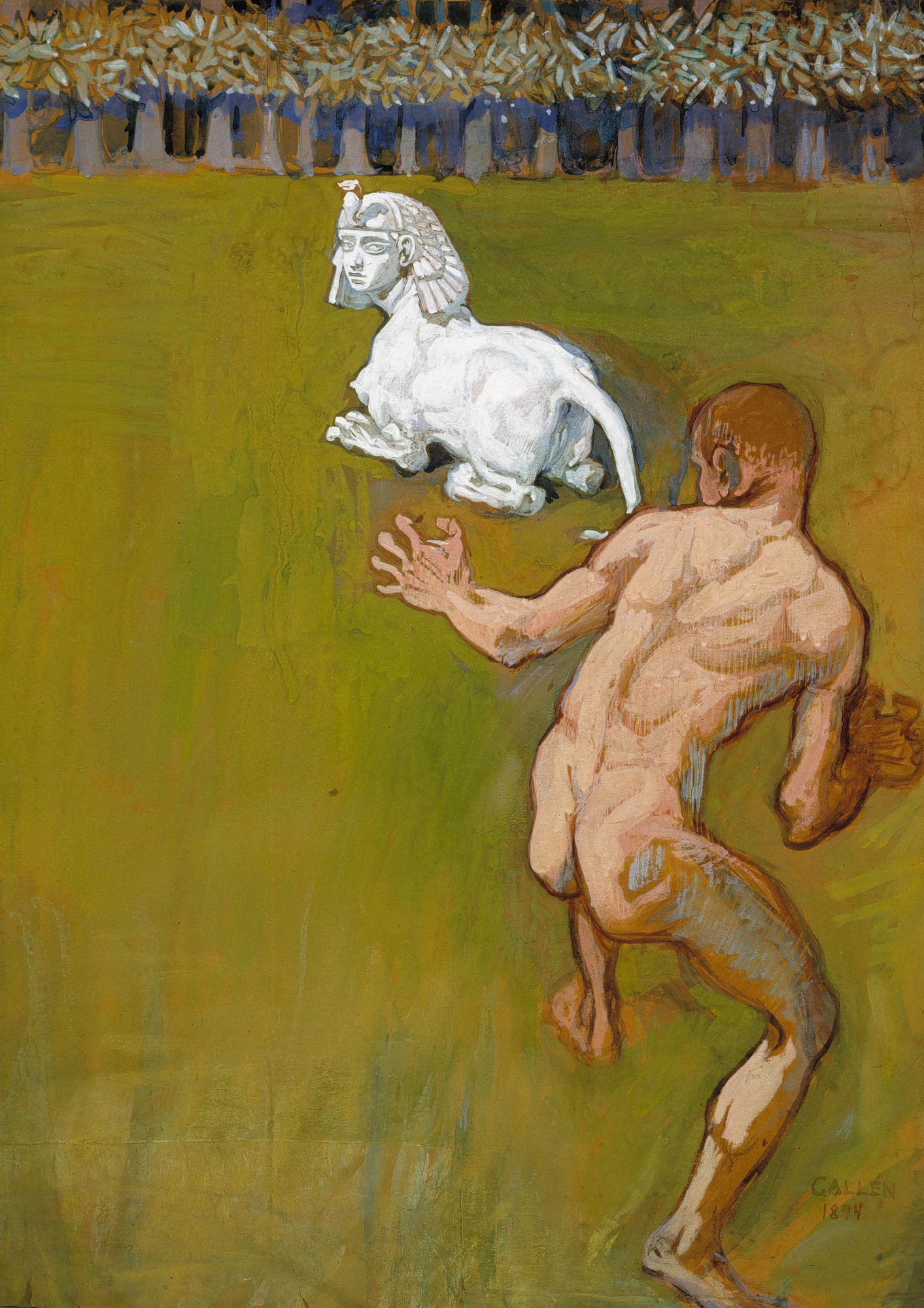 Akseli Gallen-Kallela, Conceptio artis
