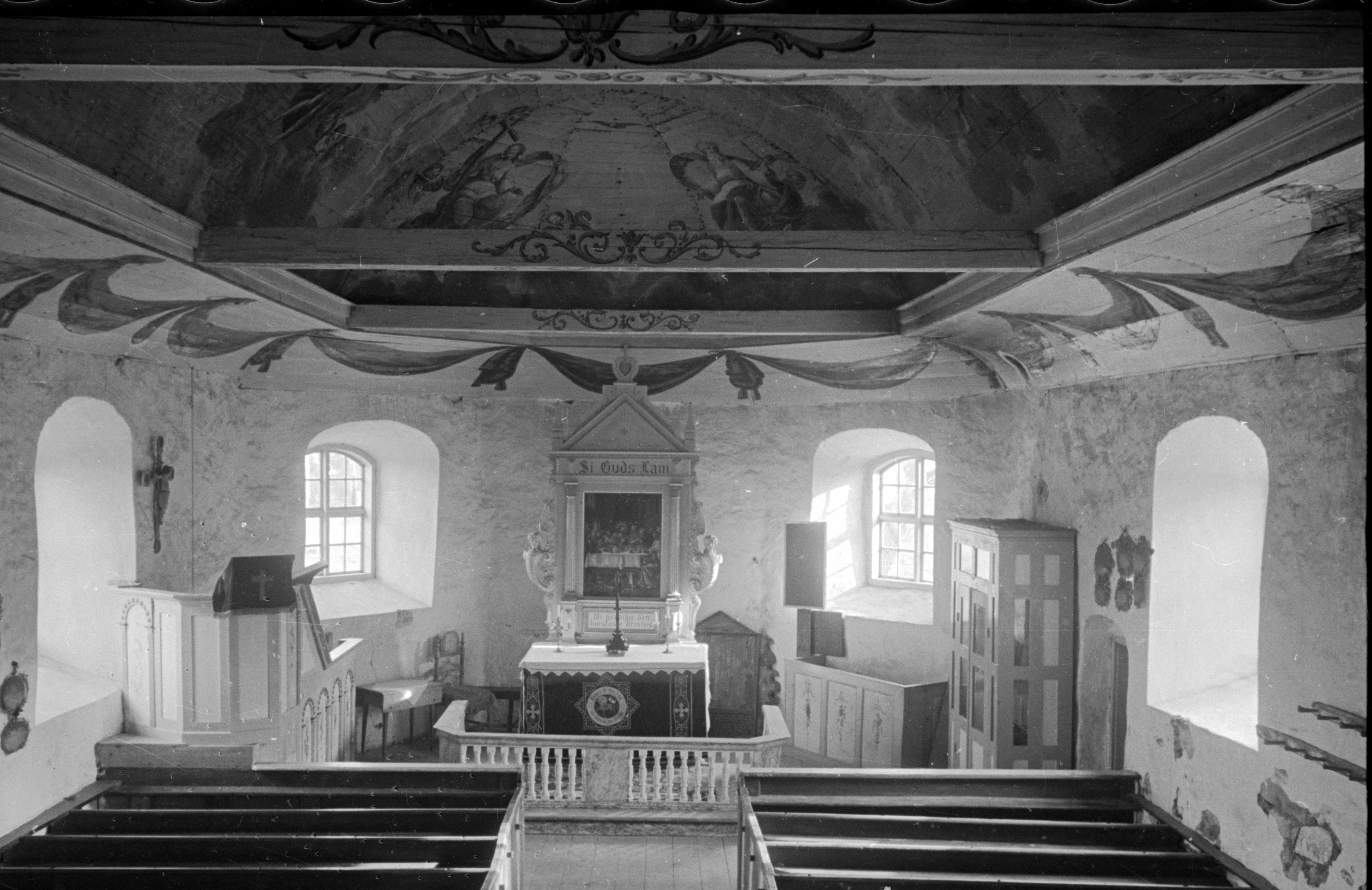 Bertil Berthelson, Öckerö gamla kyrka