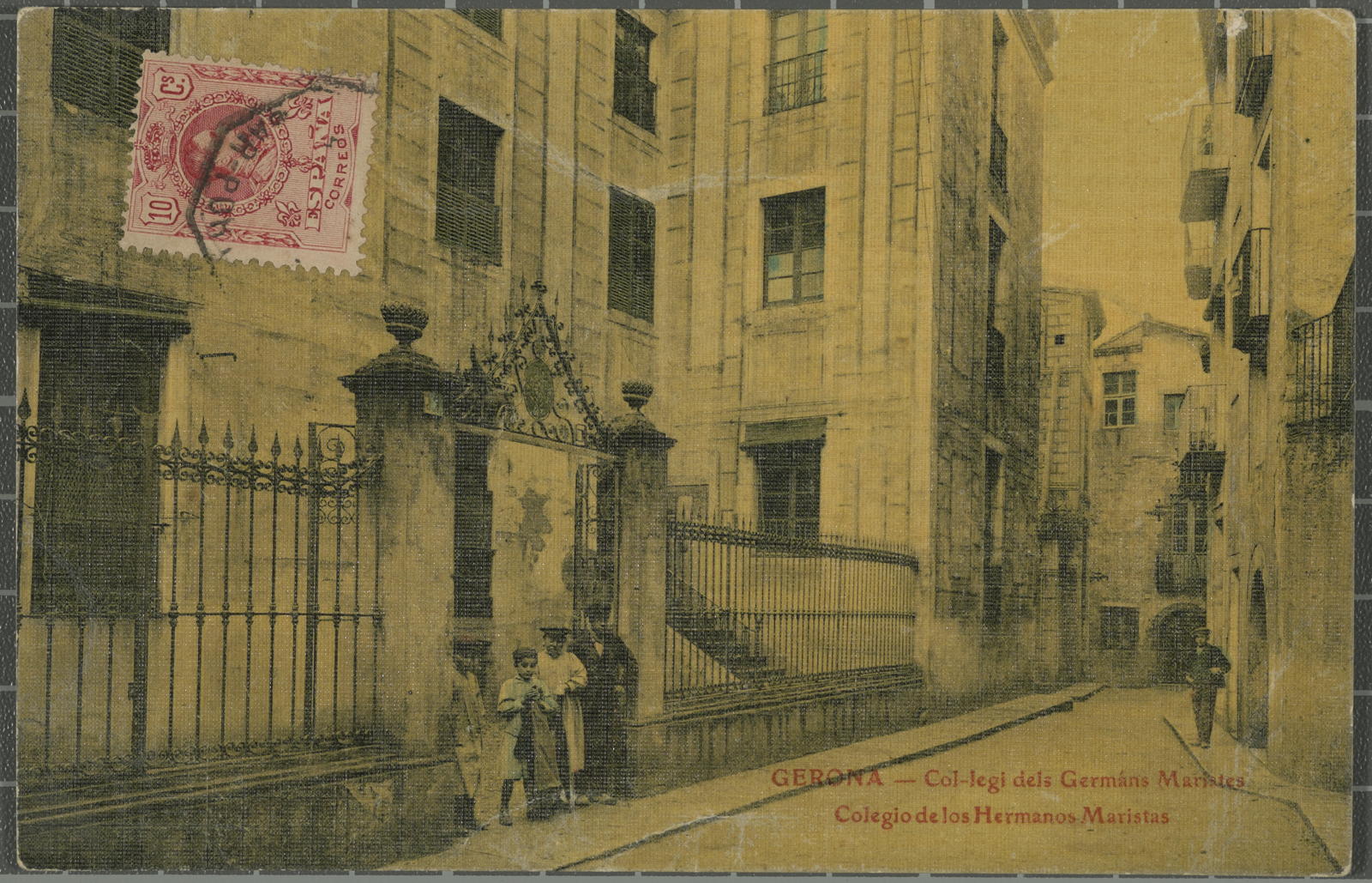 Desconegut, Gerona - Col-legi dels Germáns Maristes. Colegio de los Hermanos Maristas