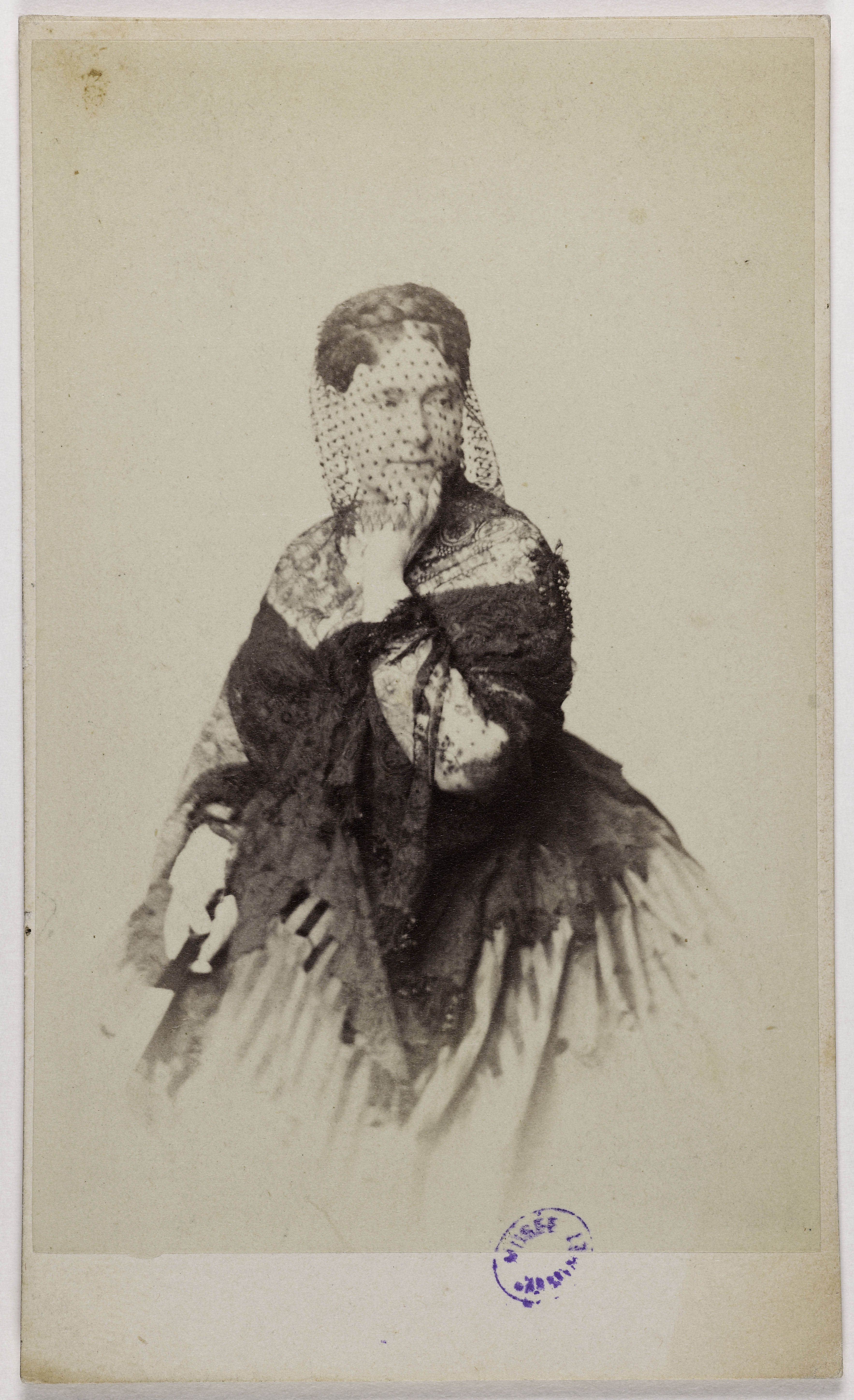 Anonyme, Portrait de la Princesse Mathilde Bonaparte (Princesse de Demidoff), (1820-1904)