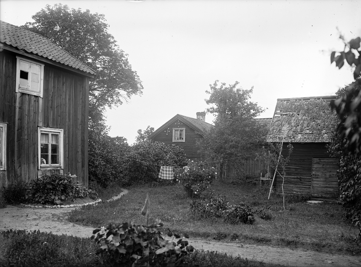 Paul Sandberg, Mangård - Hansson, Altuna, Börje socken, Uppland 1935