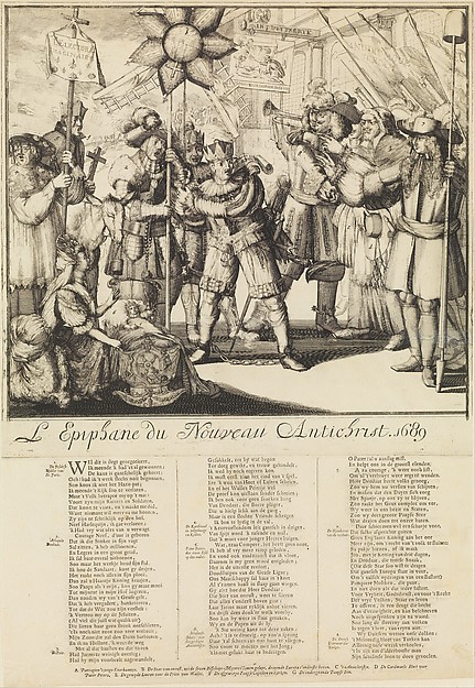 Romeyn de Hooghe, The Epiphany of the New Antichrist (L'Epiphane du Nouveau Antichrist)