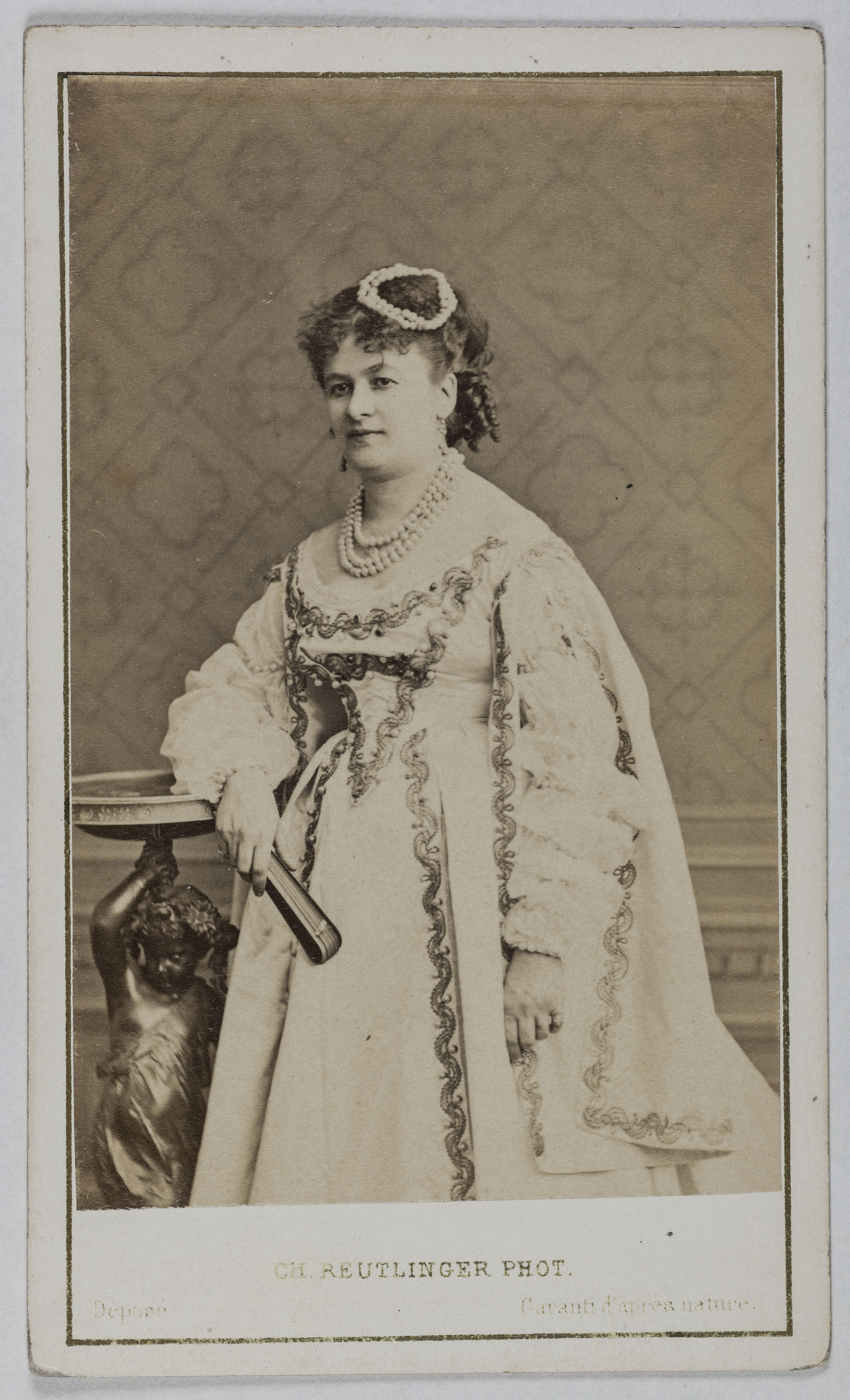 Charles Reutlinger, Portrait de Fonti (actrice)