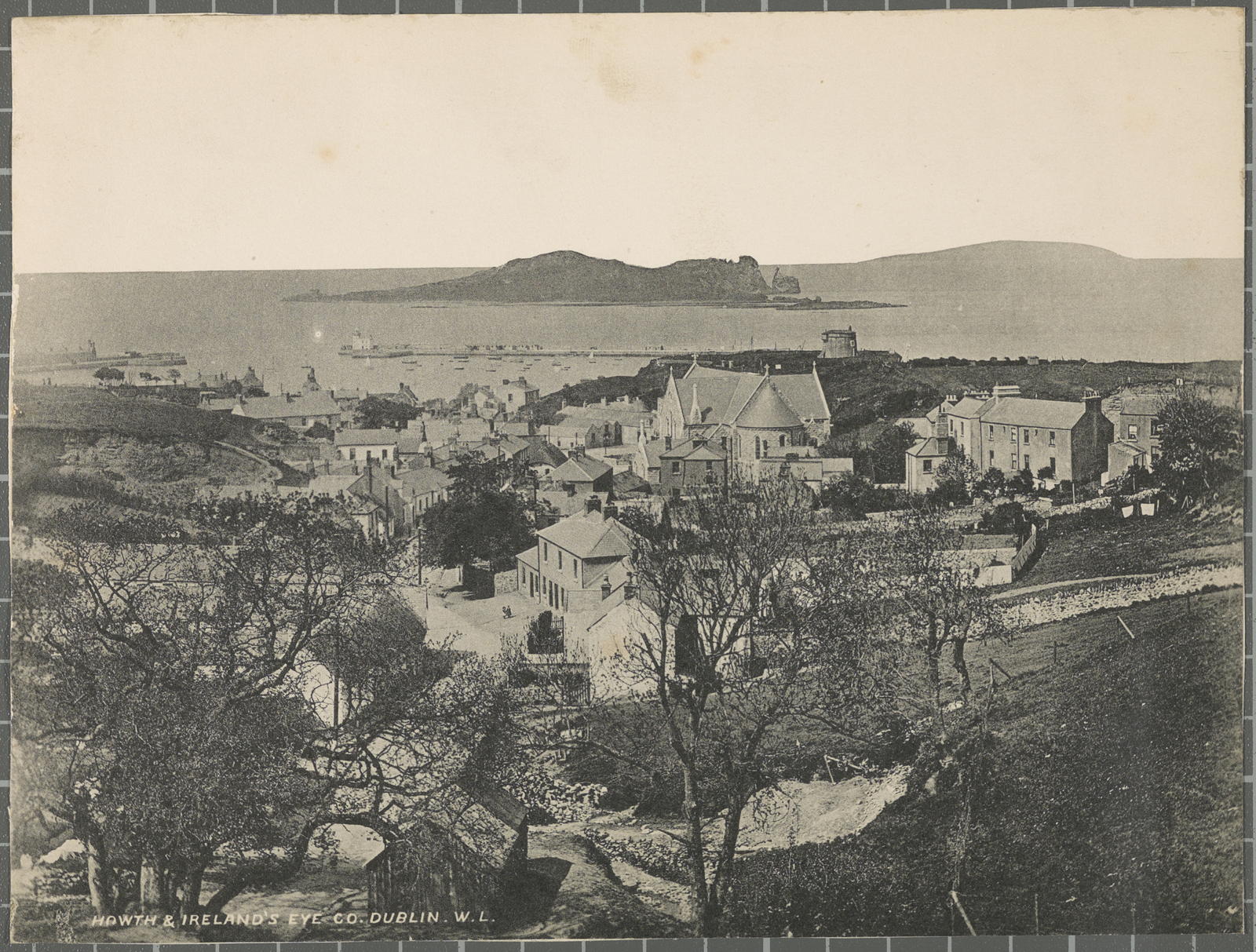 Desconegut, Howth & Ireland's Eye Co. Dublin. W.L.