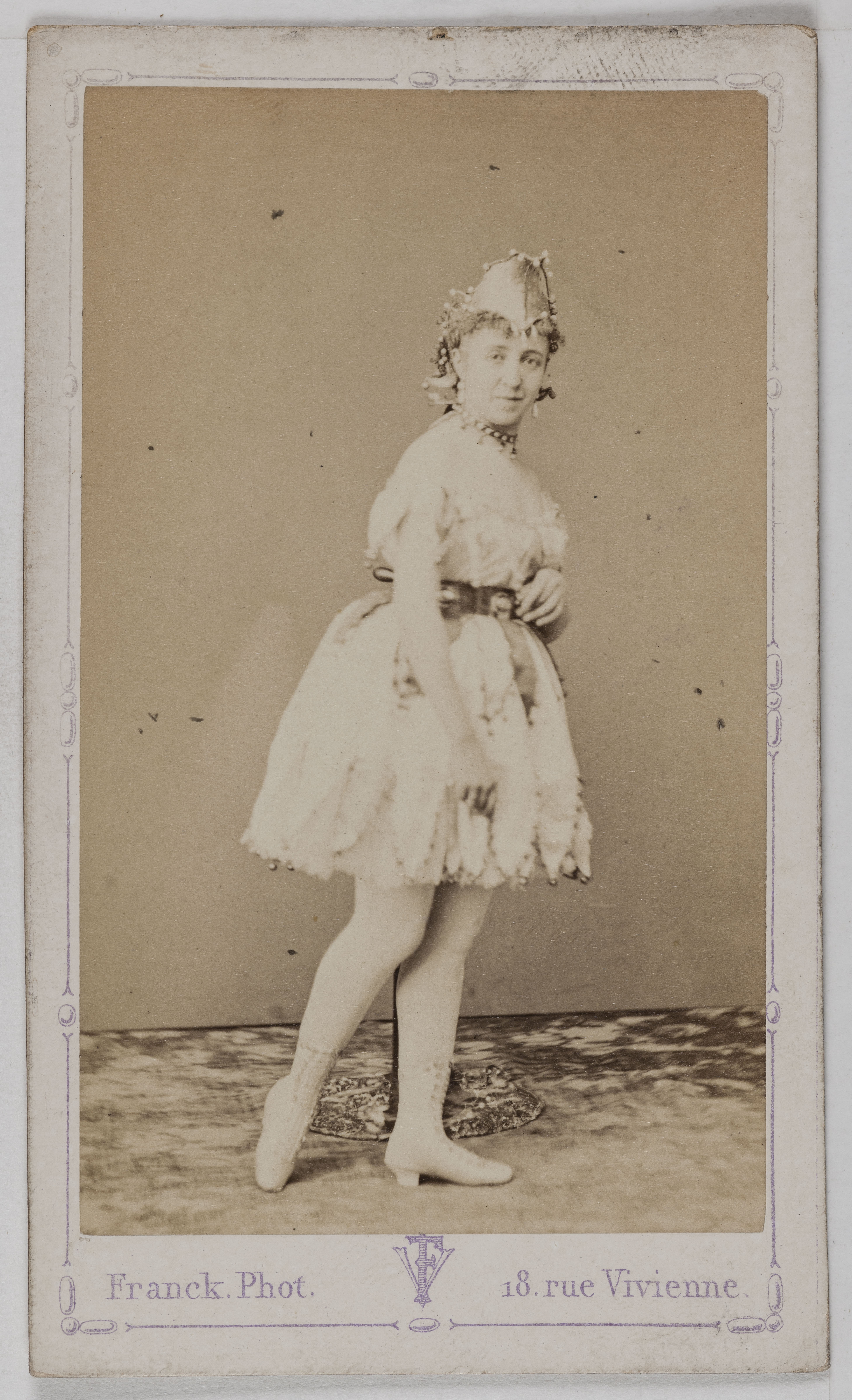 Franck, Portrait de Magny, (danseuse)