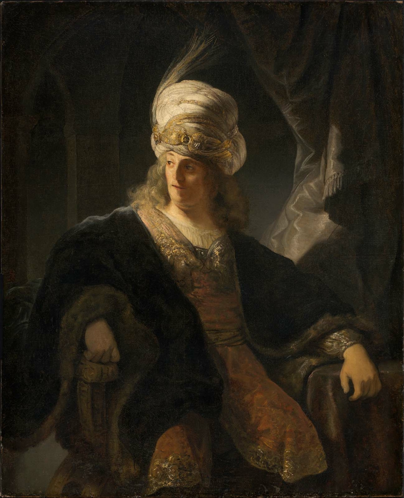 Ferdinand Bol, Young Man in Oriental Costume