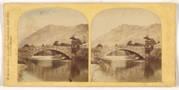 Unknown, Grange Bridge, Borrowdale, Cumberland, Gate Crag in the background