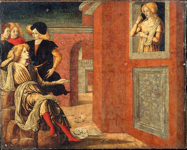 Liberale da Verona, Scene from a Novella