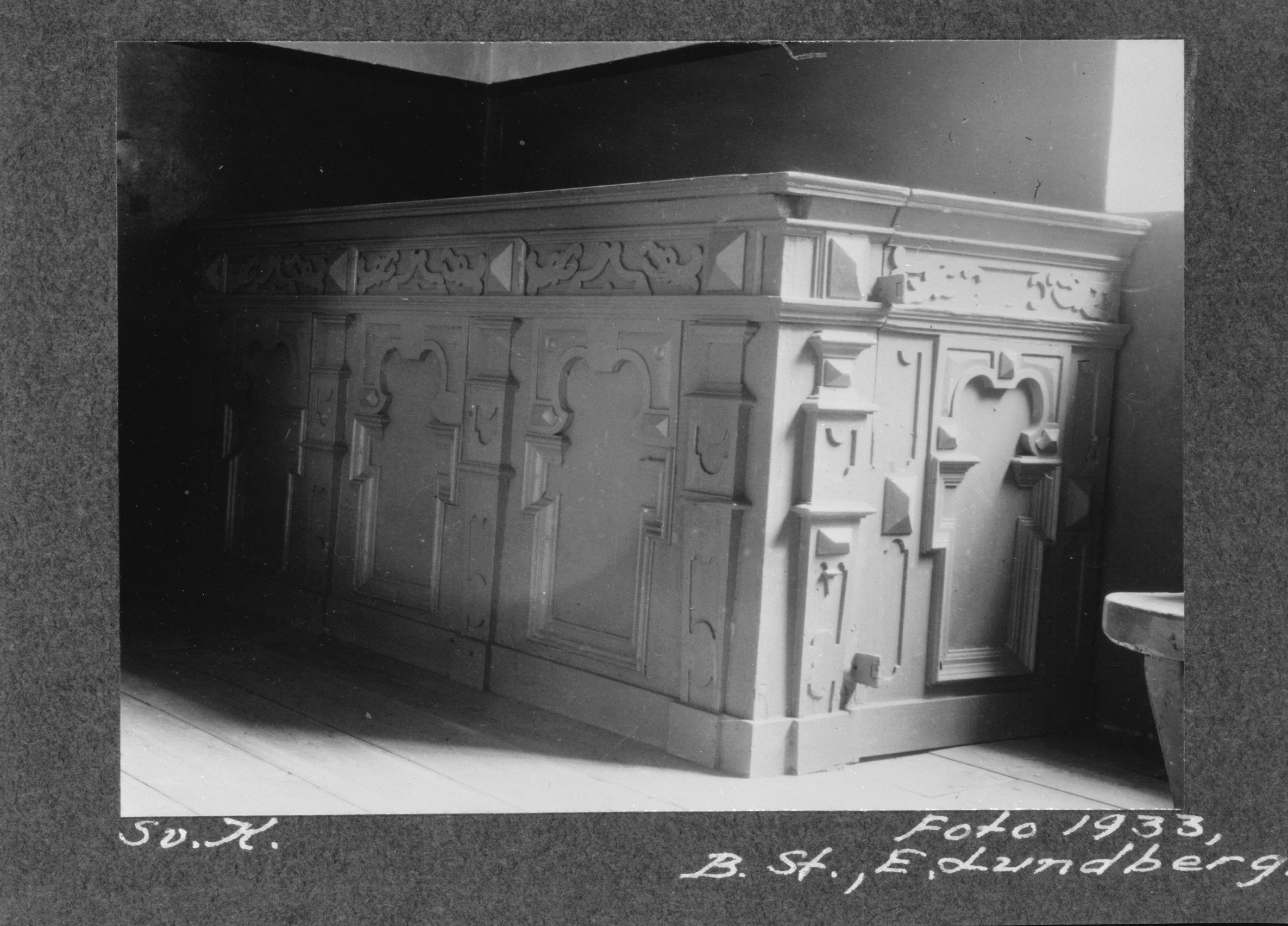 Erik Lundberg, Blidö kyrka