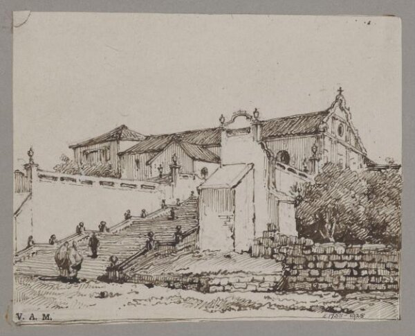 George Chinnery, Franciscan Church, Macao