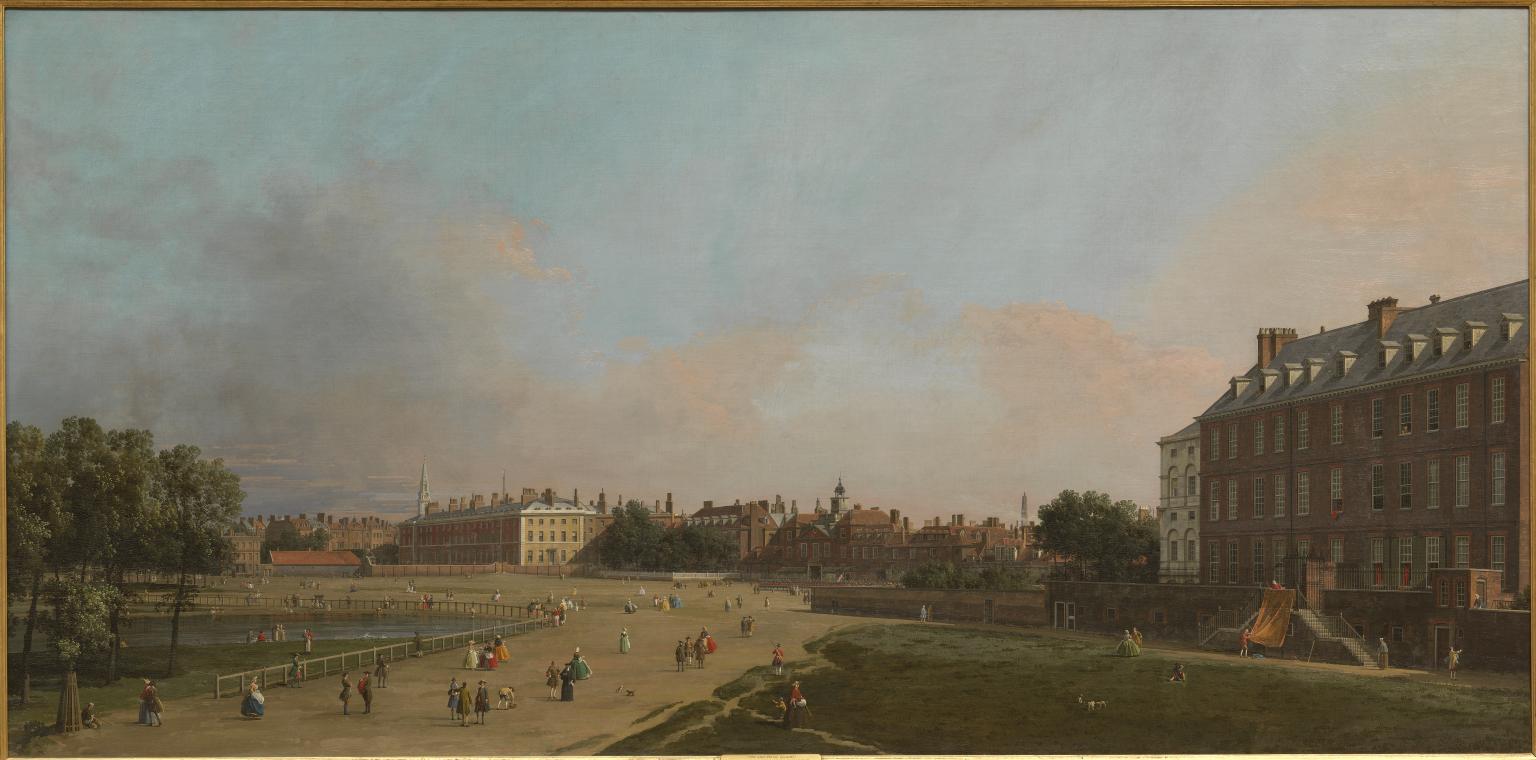 Canaletto, London: the Old Horse Guards from St James's Park