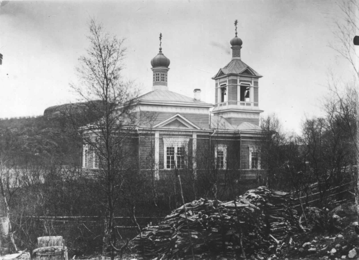 Ellisif Rannveig Wessel, Boris Gleb kirke, Russland, ca. 1900-1910. Eksteriør.