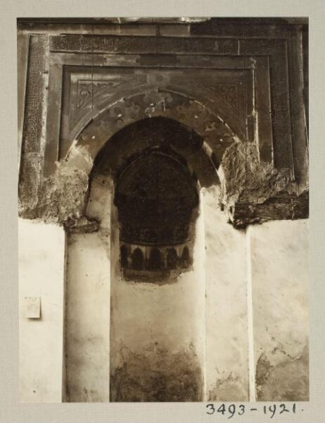 K.A.C. Creswell, Mihrab of the mausoleum and mosque of Mamluk Princess Tatar al-Hijaziyya, Cairo