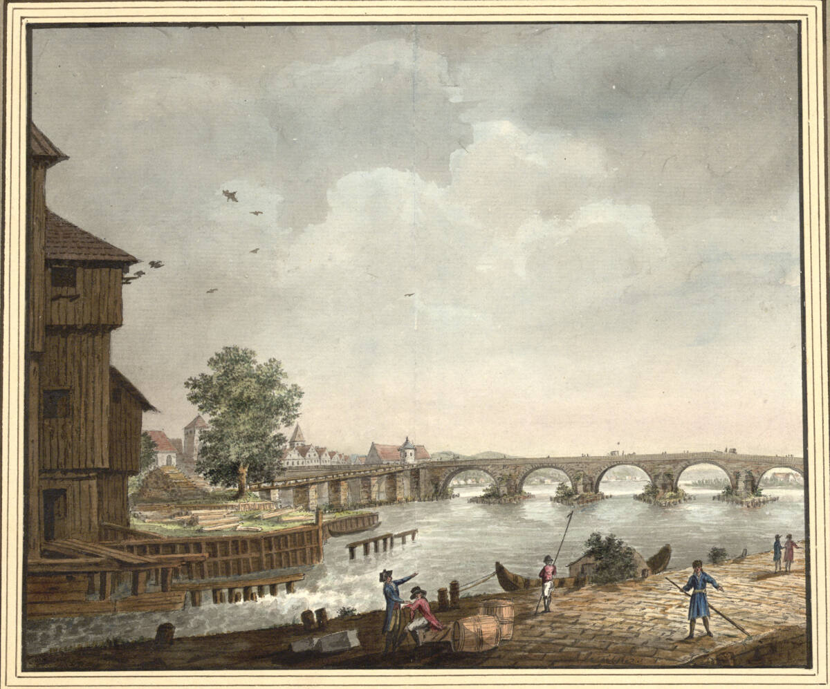 FrançoisLefèbvre, Die Brücke von Regensburg
