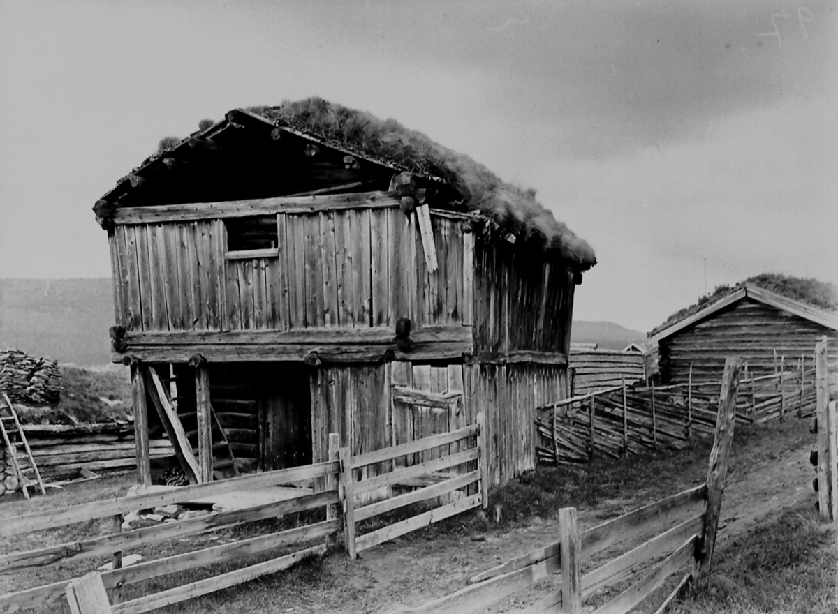 Nordiska Museet, Loftsbur, Utby Norsten, 1927.